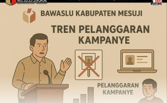 Dari Spanduk Ilegal hingga Hoaks, Bawaslu Mesuji Ungkap Tren Pelanggaran
