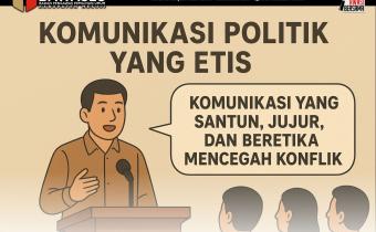 Robby Ruyudha: Komunikasi Etis Cegah Konflik Politik