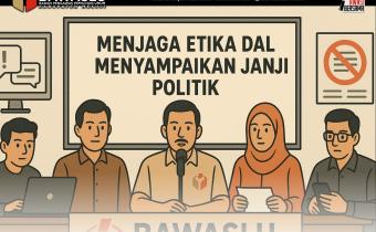 Bawaslu Mesuji Dorong Etika dalam Penyampaian Janji Politik
