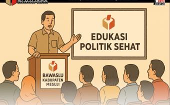 Bawaslu Mesuji Gencarkan Edukasi Politik Sehat di Tahun Pemilu