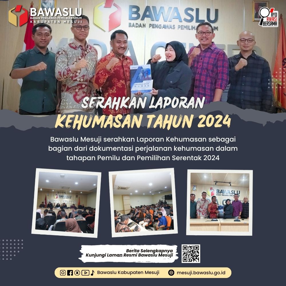 penyerahan laporan humas 2024
