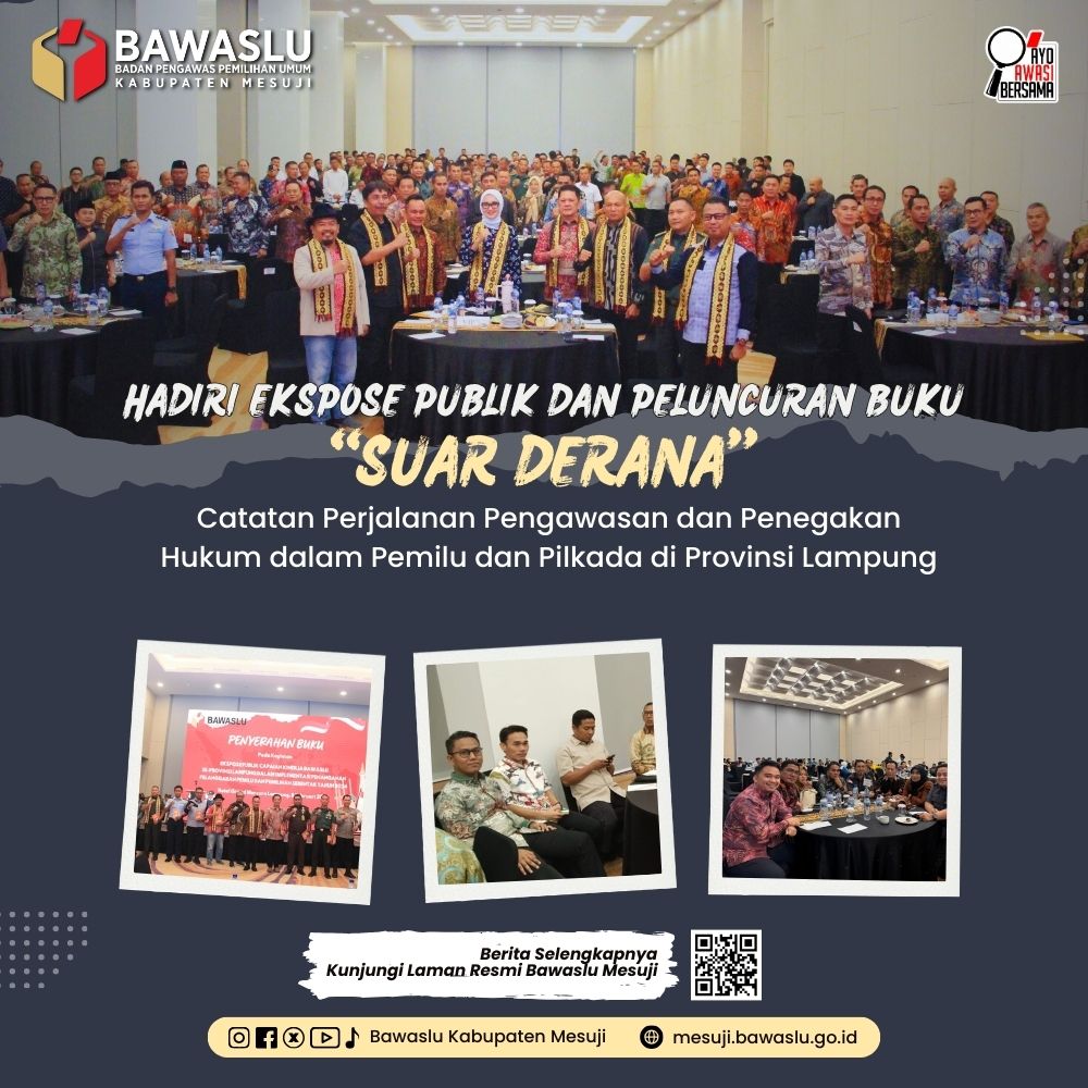 Ekspose Publik dan Peluncuran Buku "Suar Derana"