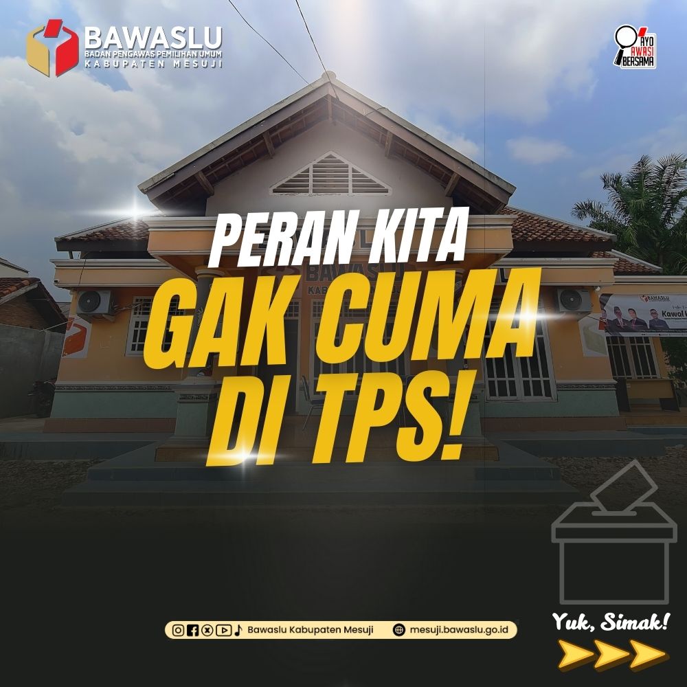 peran kita gx cuma di TPS