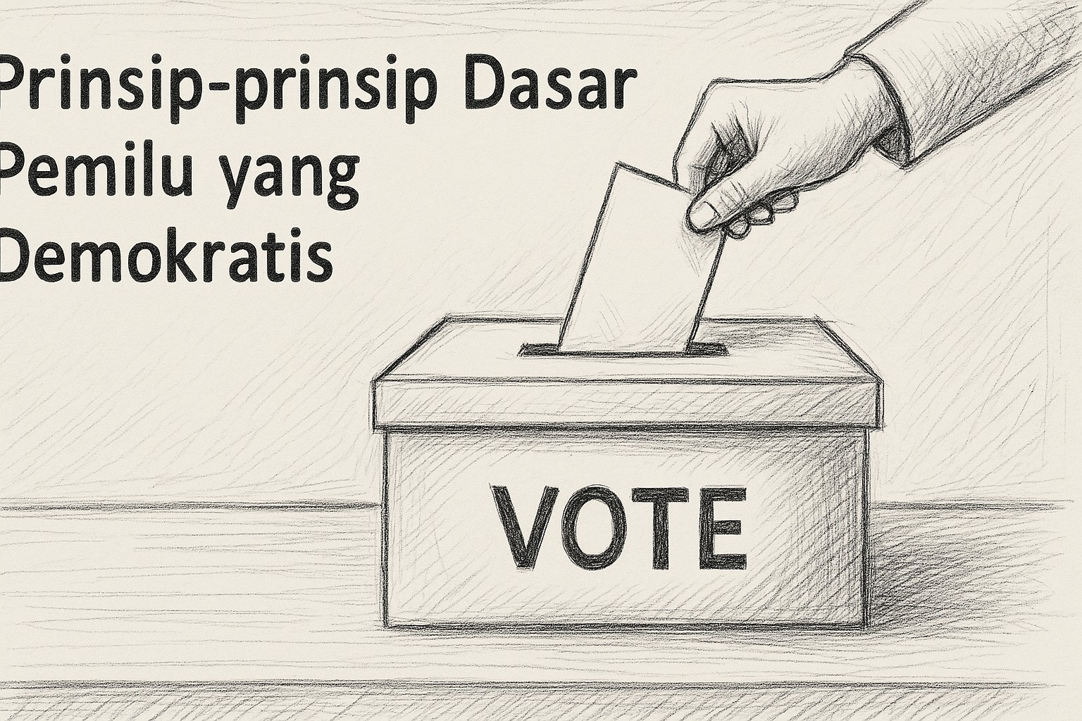 Prinsip-prinsip Dasar Pemilu yang Demokratis: Pilar Utama dalam Menjaga Kedaulatan Rakyat
