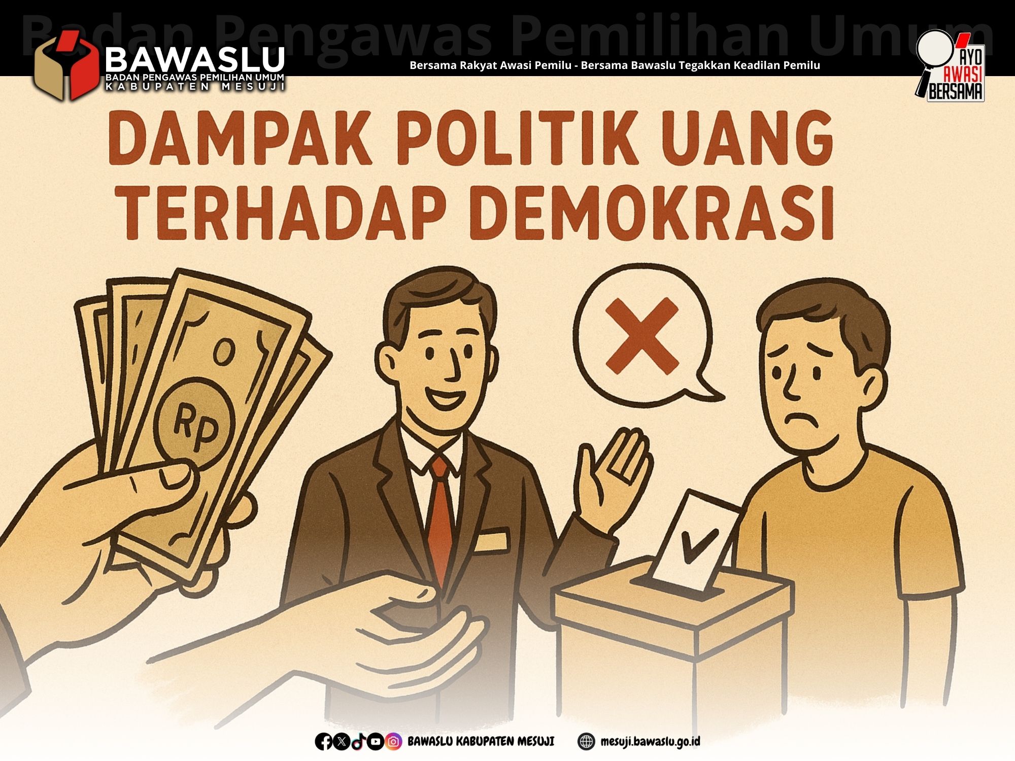Dampak Politik Uang terhadap Demokrasi: Ancaman Serius bagi Kualitas Pemilu