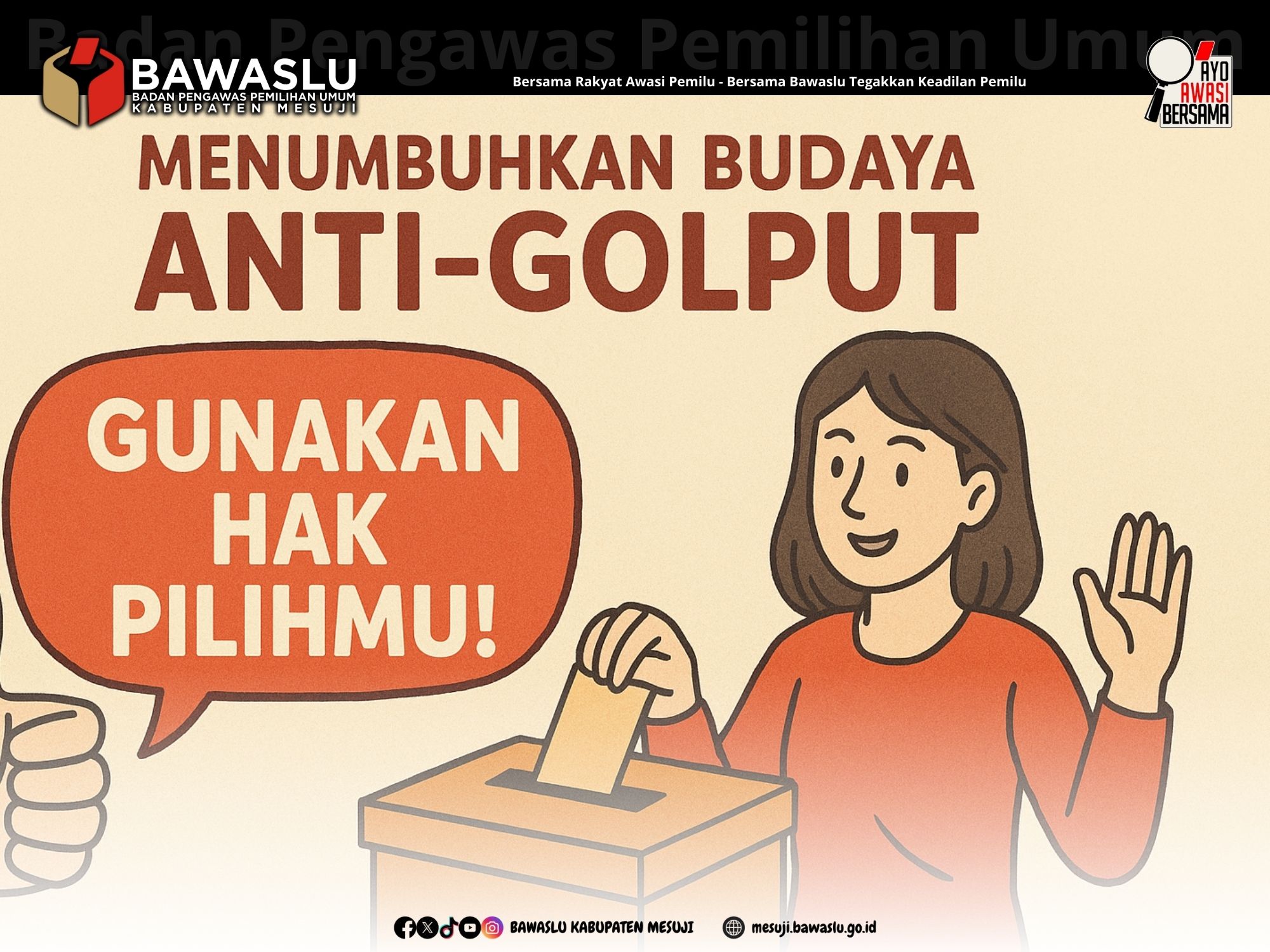 Menumbuhkan Budaya Anti-Golput, Wujud Partisipasi Aktif Masyarakat dalam Pemilu
