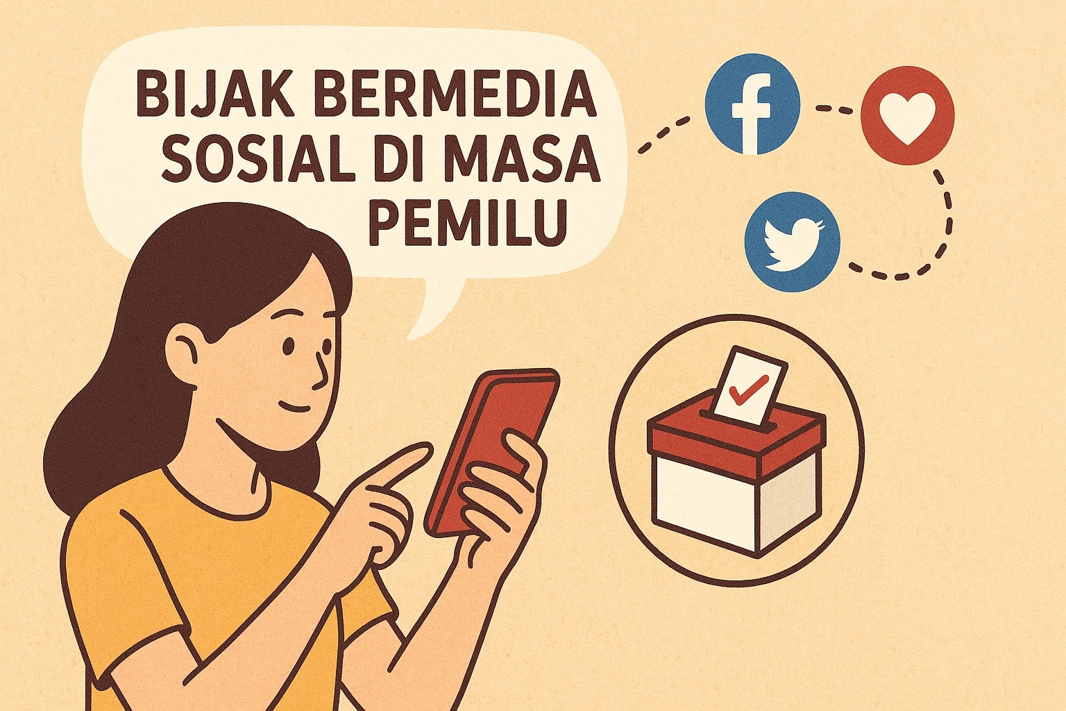 Cara Bijak Menggunakan Media Sosial saat Pemilu