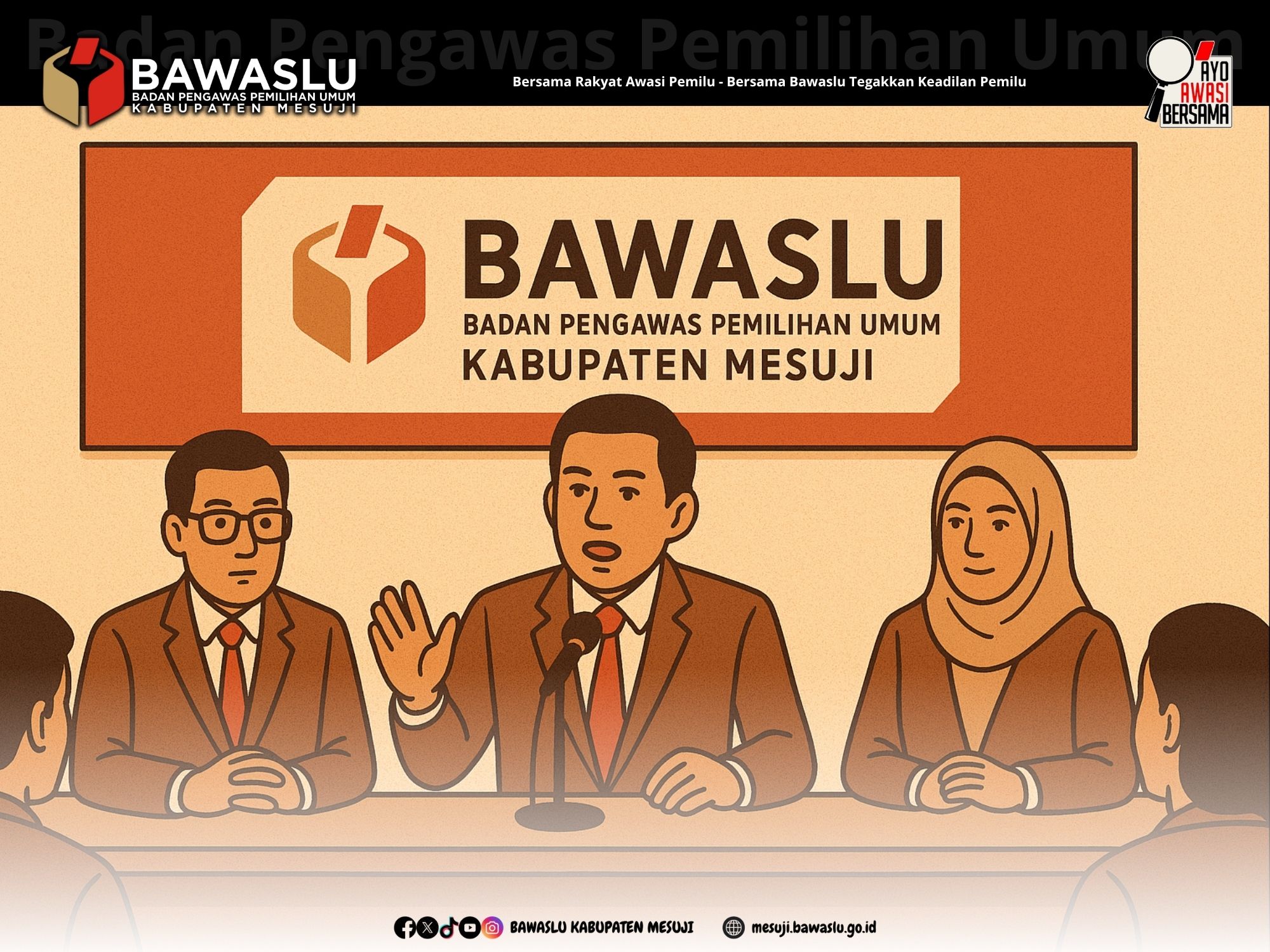 Bawaslu Mesuji Soroti Pola Pelanggaran Kampanye Berulang