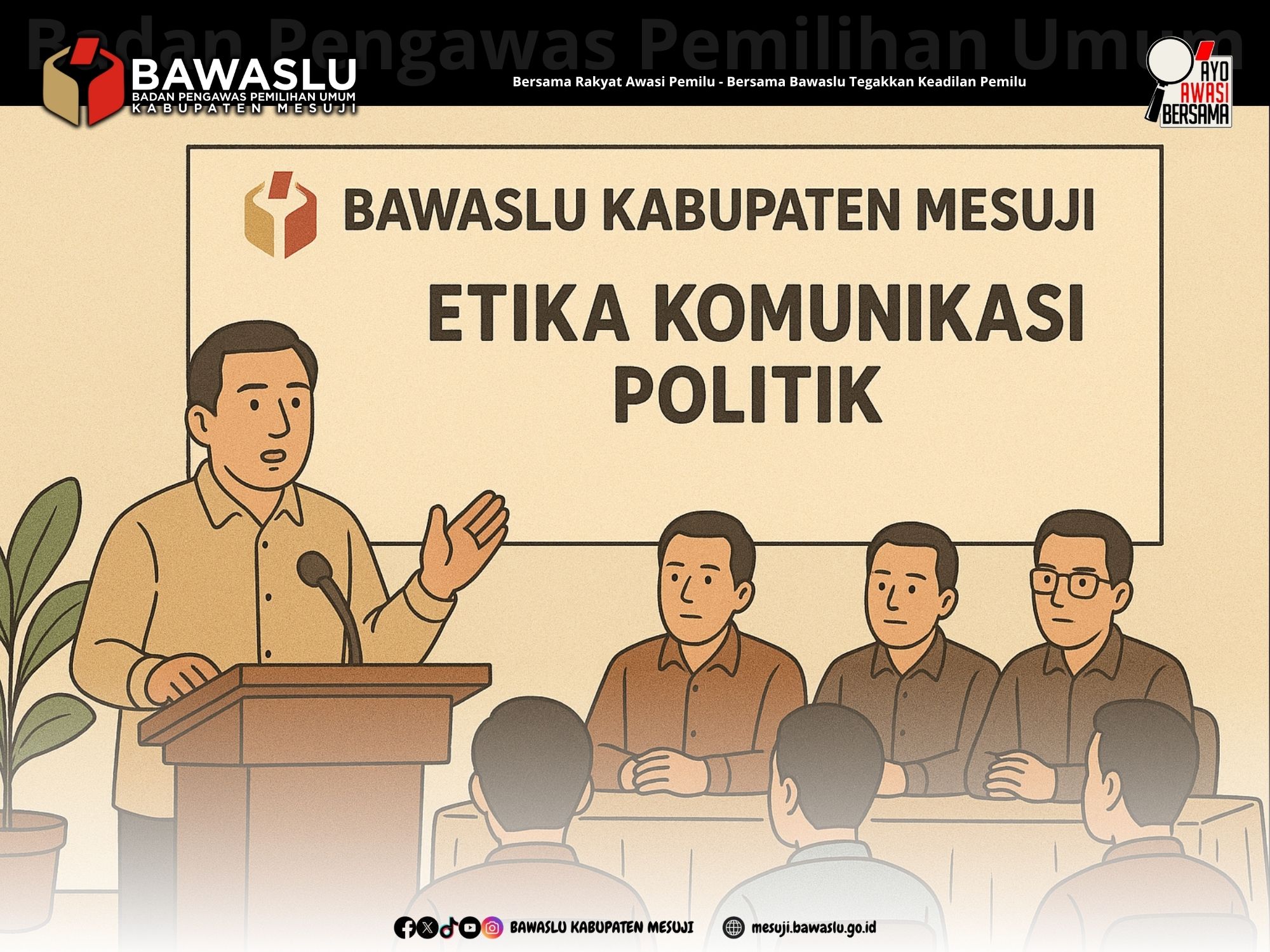 Etika Komunikasi Politik Jadi Pondasi Demokrasi Sehat