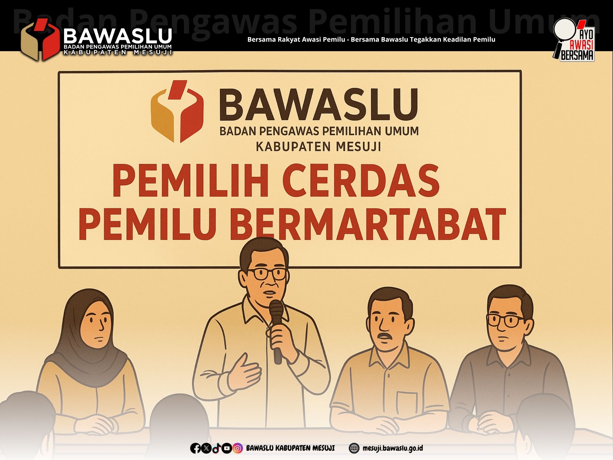 Wujudkan Pemilu Bermartabat dengan Pemilih yang Cerdas