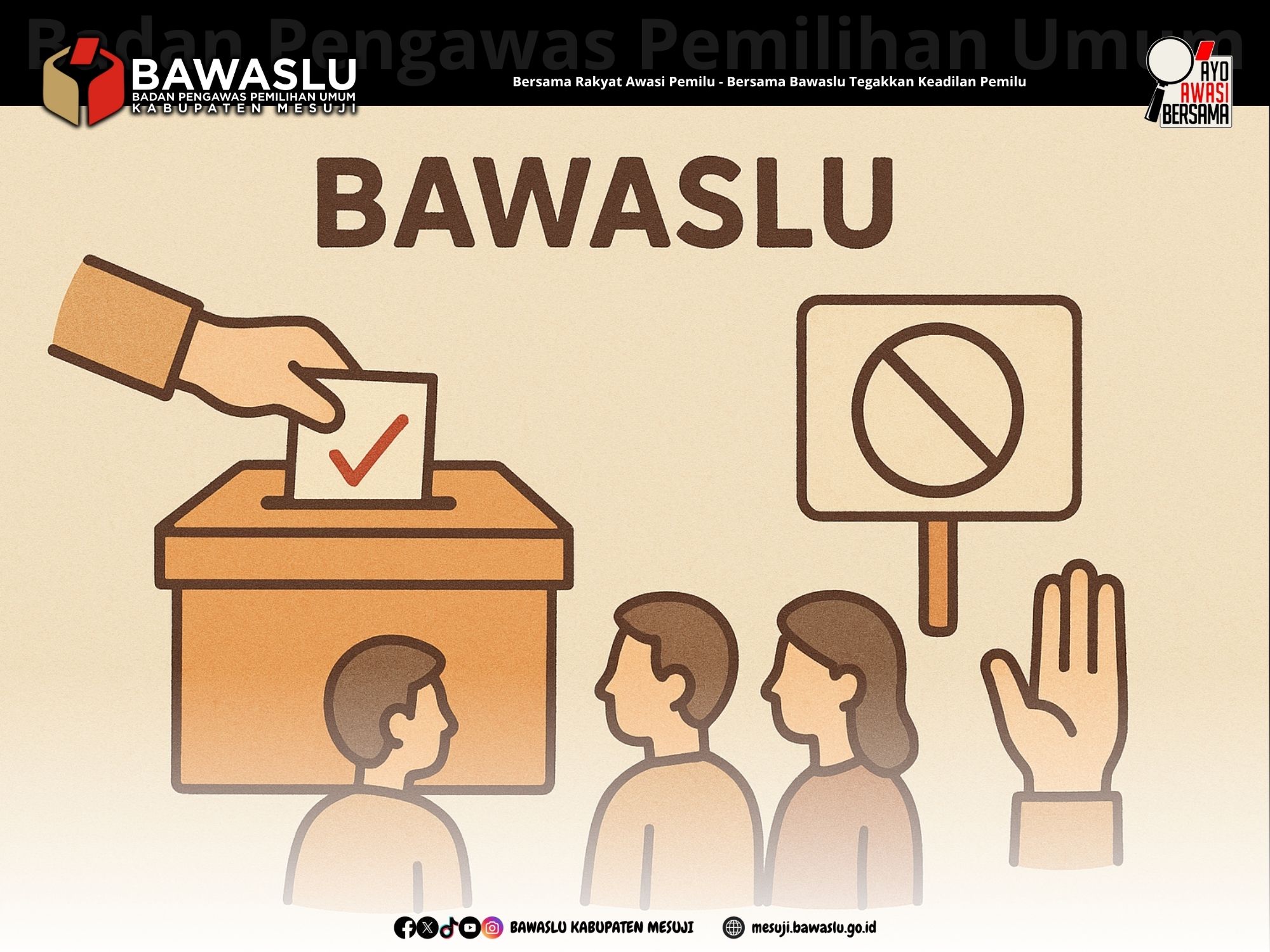 Ketertiban di TPS Cermin Kedewasaan Demokrasi di Mesuji