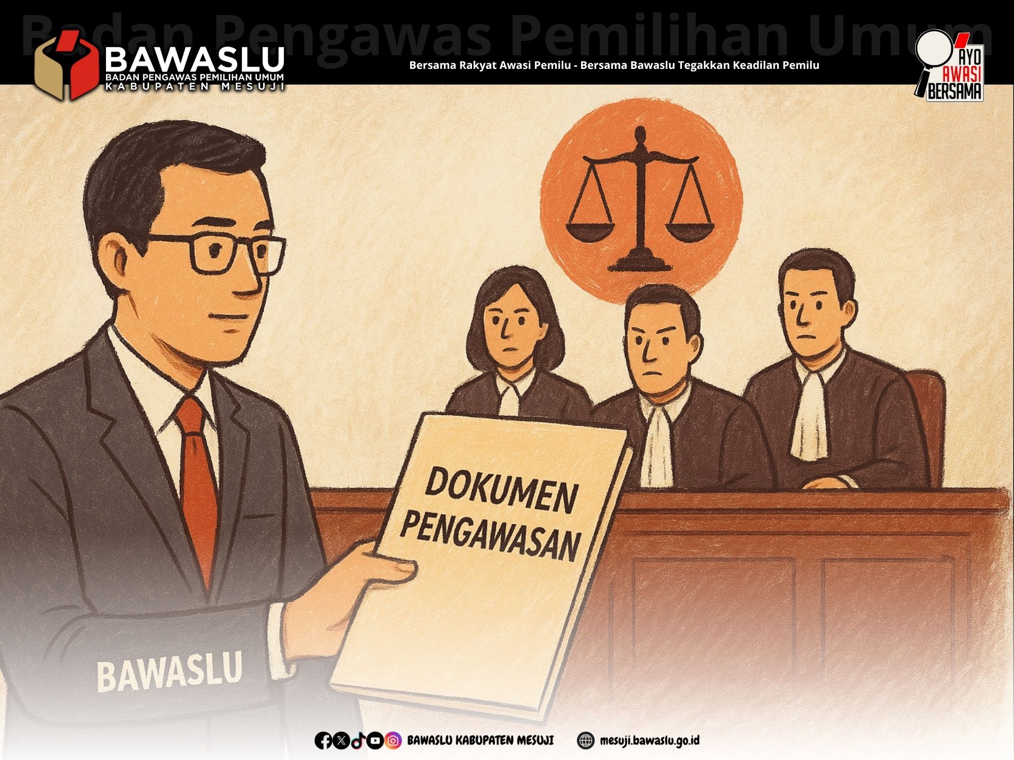 Wahyu Eko: Bawaslu Siapkan Bukti dalam Sidang MK