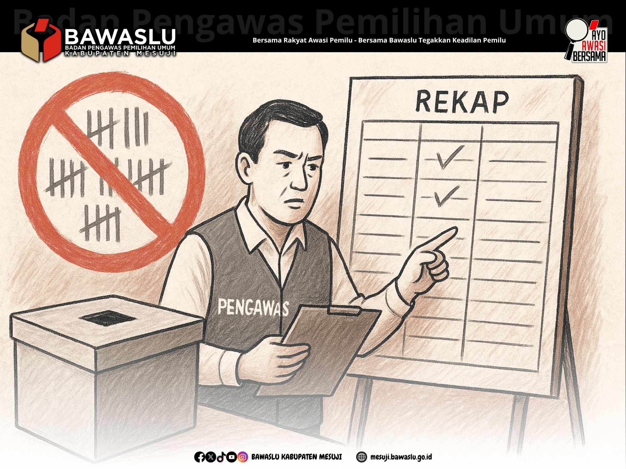Wahyu Eko: Penggelembungan Suara Termasuk Pelanggaran Berat