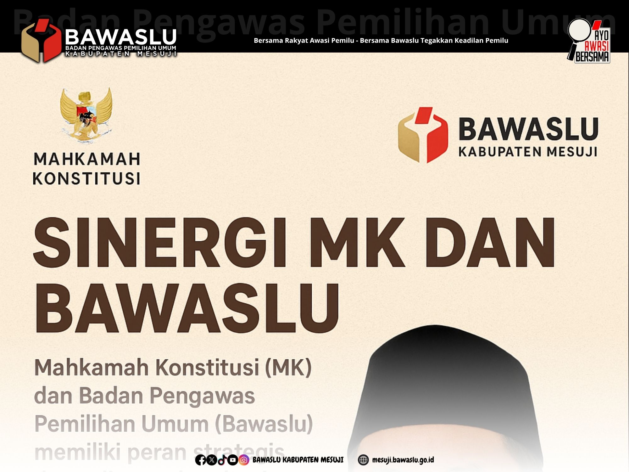 Sinergi MK dan Bawaslu Wujudkan Hasil Pemilu yang Legitim