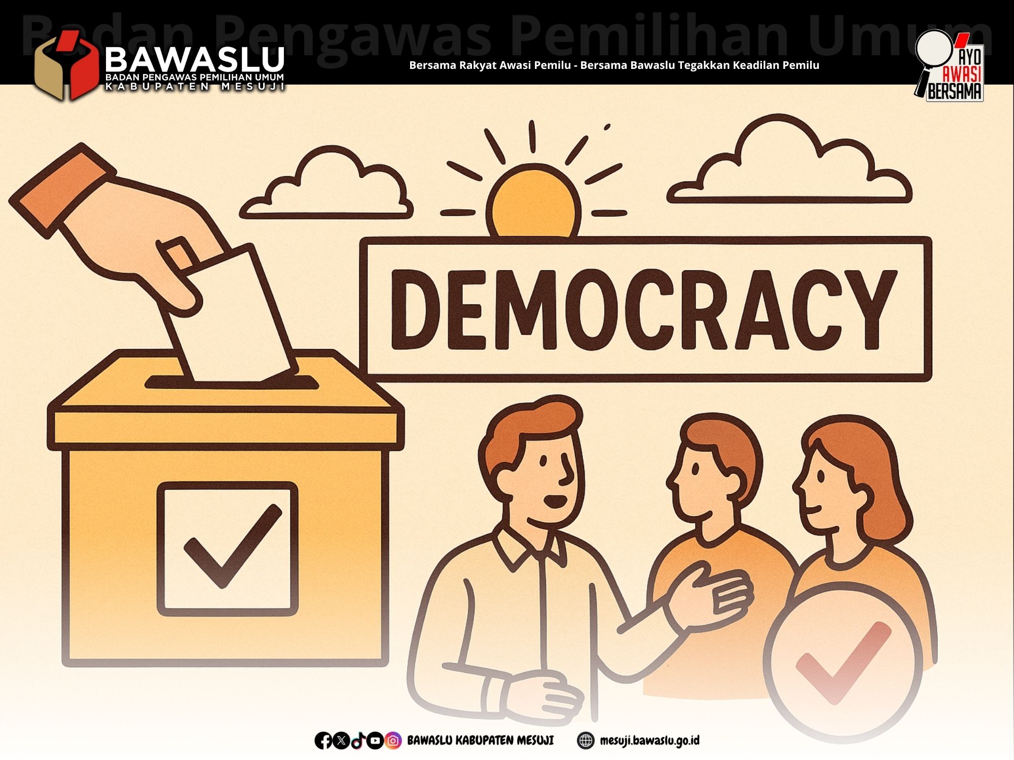 Wahyu Eko: Partisipasi Masyarakat Kunci Demokrasi Sehat