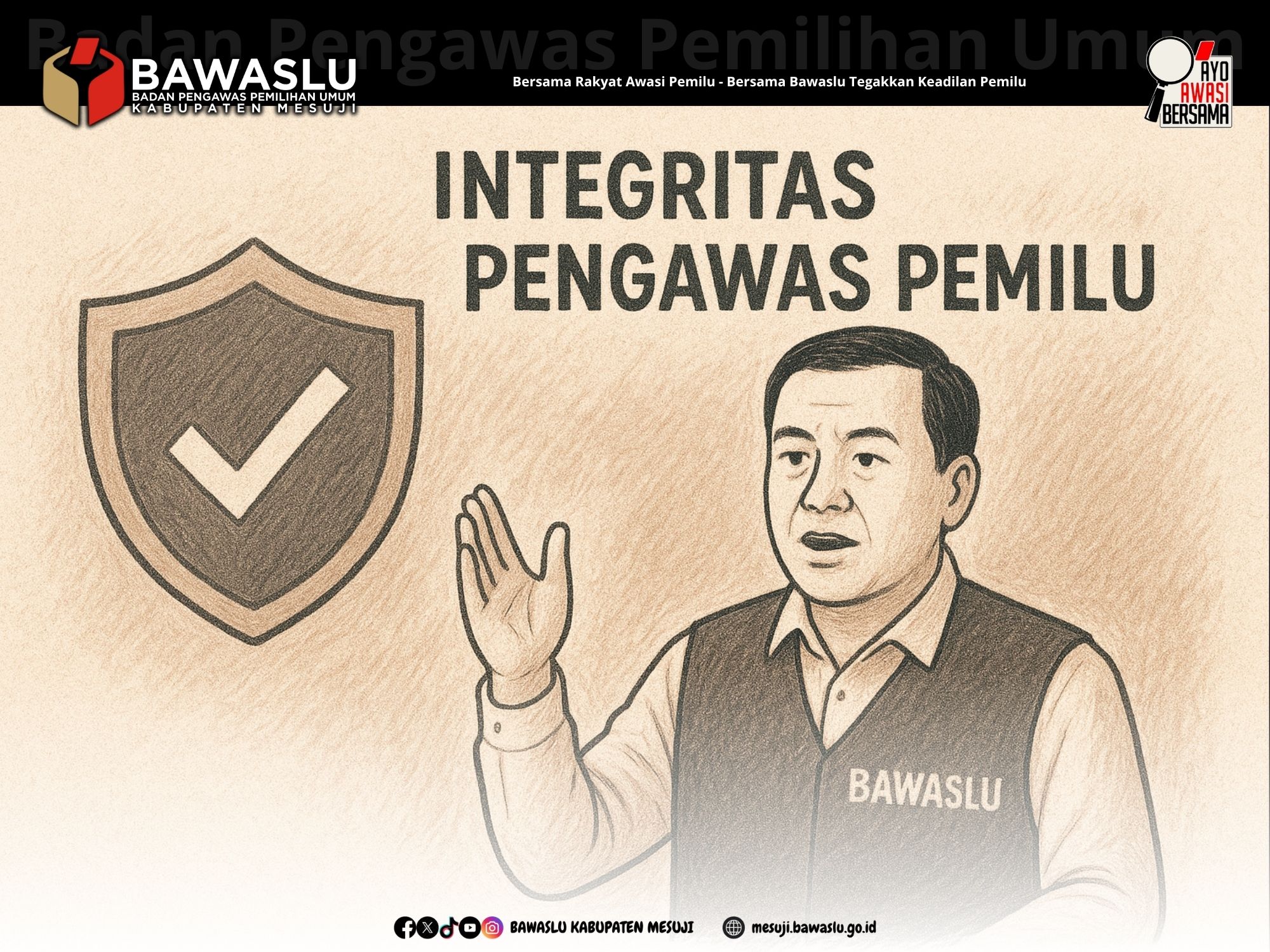 Deden Cahyono: Integritas Pengawas Menentukan Kepercayaan Publik