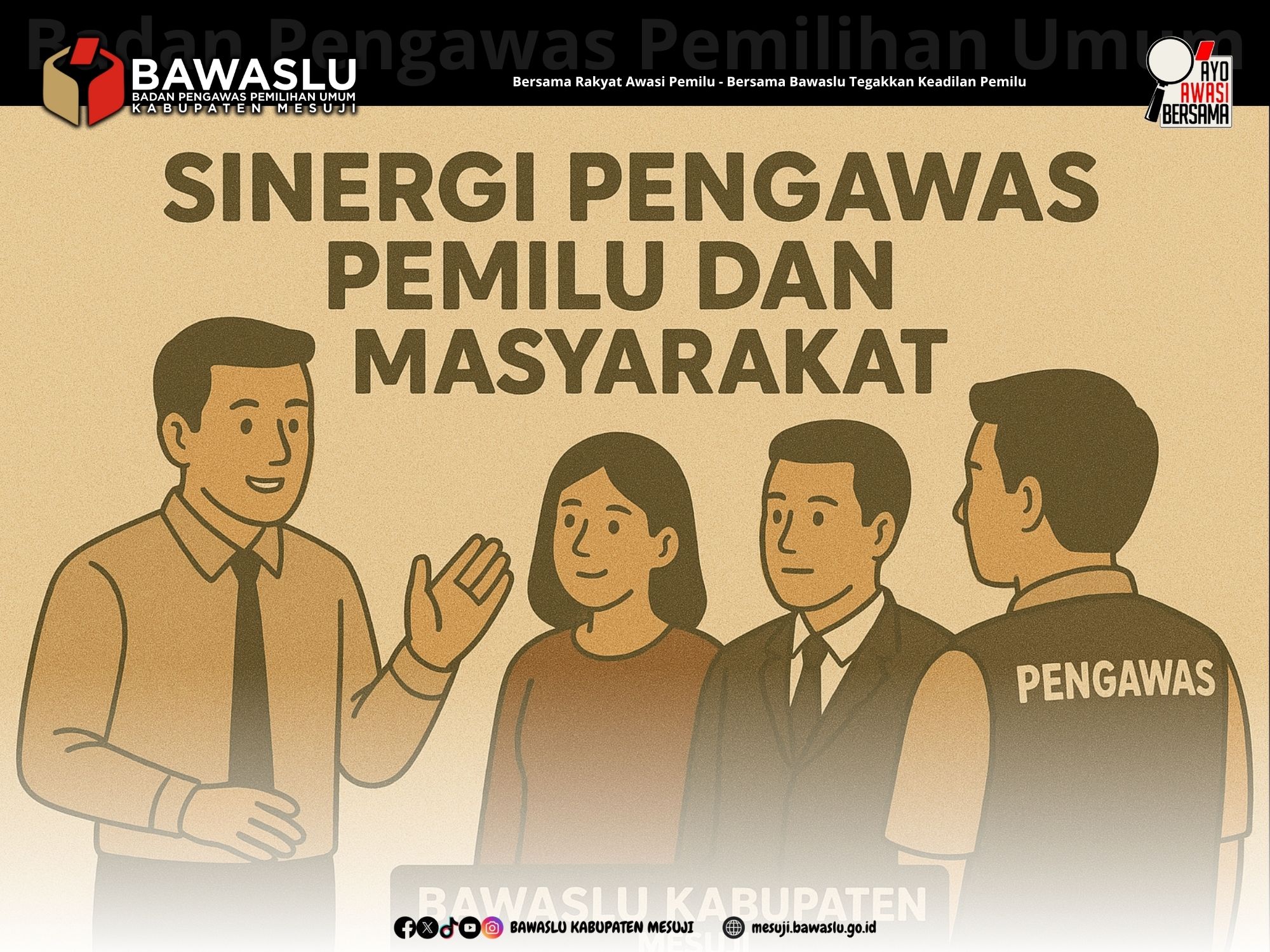 Sinergi Pengawas dan Publik Perkuat Legitimasi Pemilu 2029