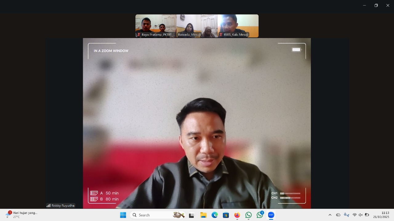 Robby Ruyudha Pimpin Rapat Bahas Pendataan Arsip dan Persiapan Gakkumdu Award