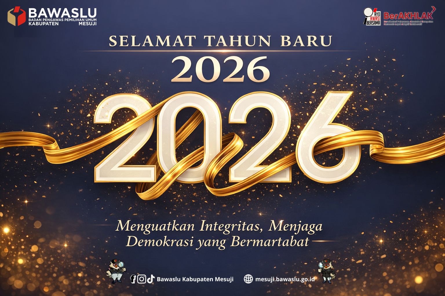 Merawat Nalar Demokrasi: Bawaslu Mesuji Songsong 2026 dengan Spirit Pengawasan Tanpa Jeda