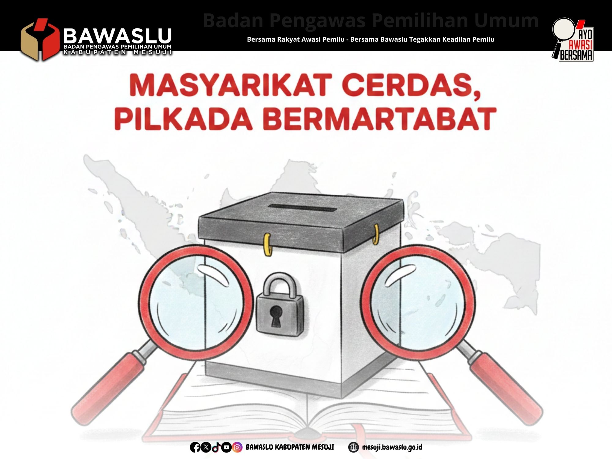 Masyarakat Cerdas, Kunci Wujudkan Pilkada Mesuji Bermartabat