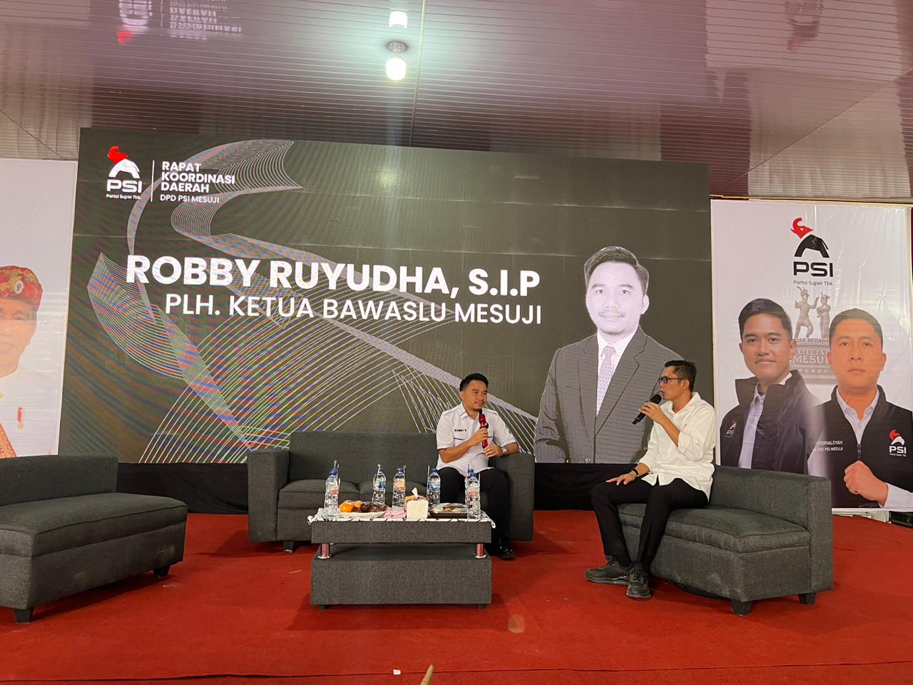 Robby Ruyudha Jadi Narasumber Rakorda DPD PSI Mesuji