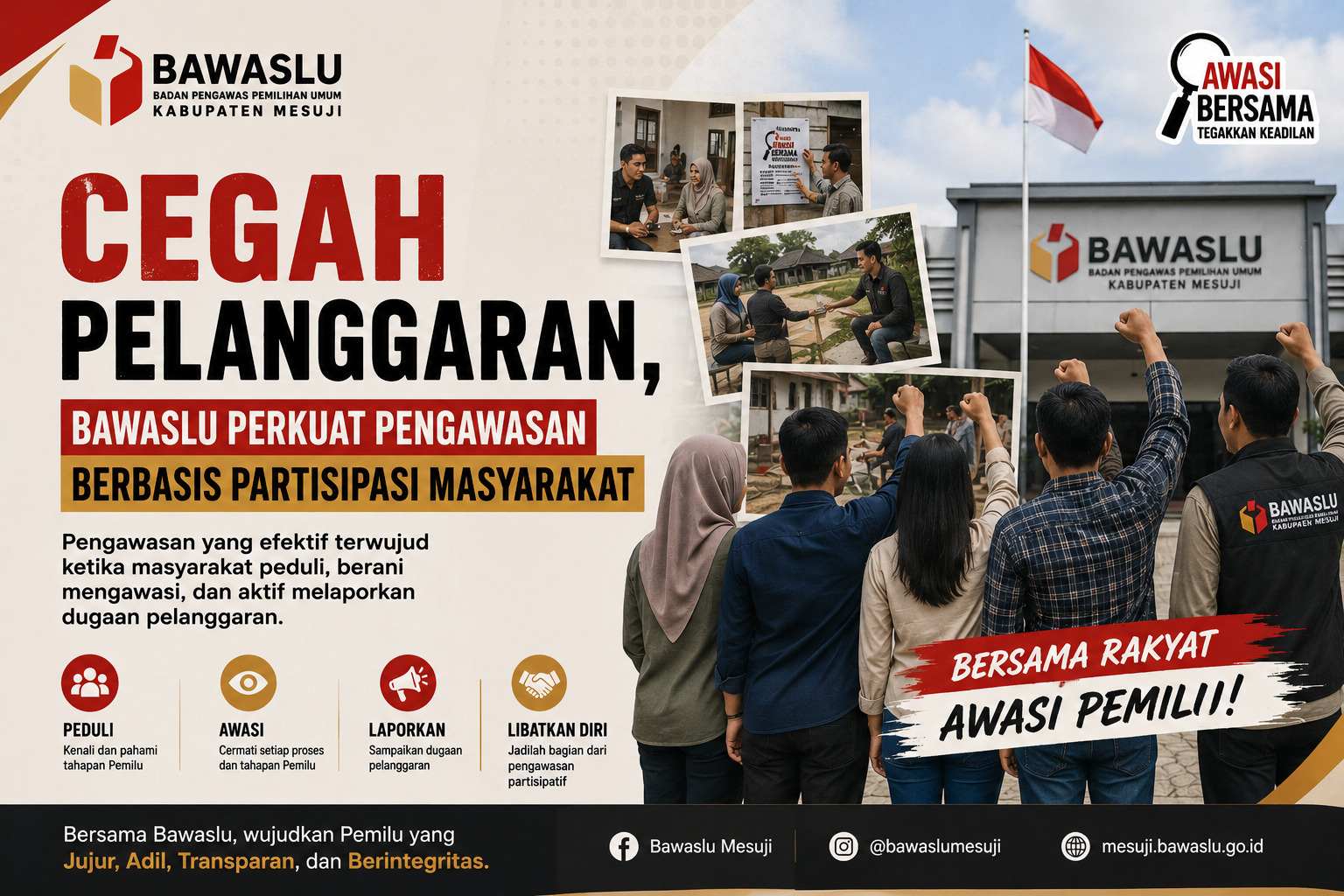 Cegah Pelanggaran, Bawaslu Perkuat Pengawasan Berbasis Partisipasi Masyarakat