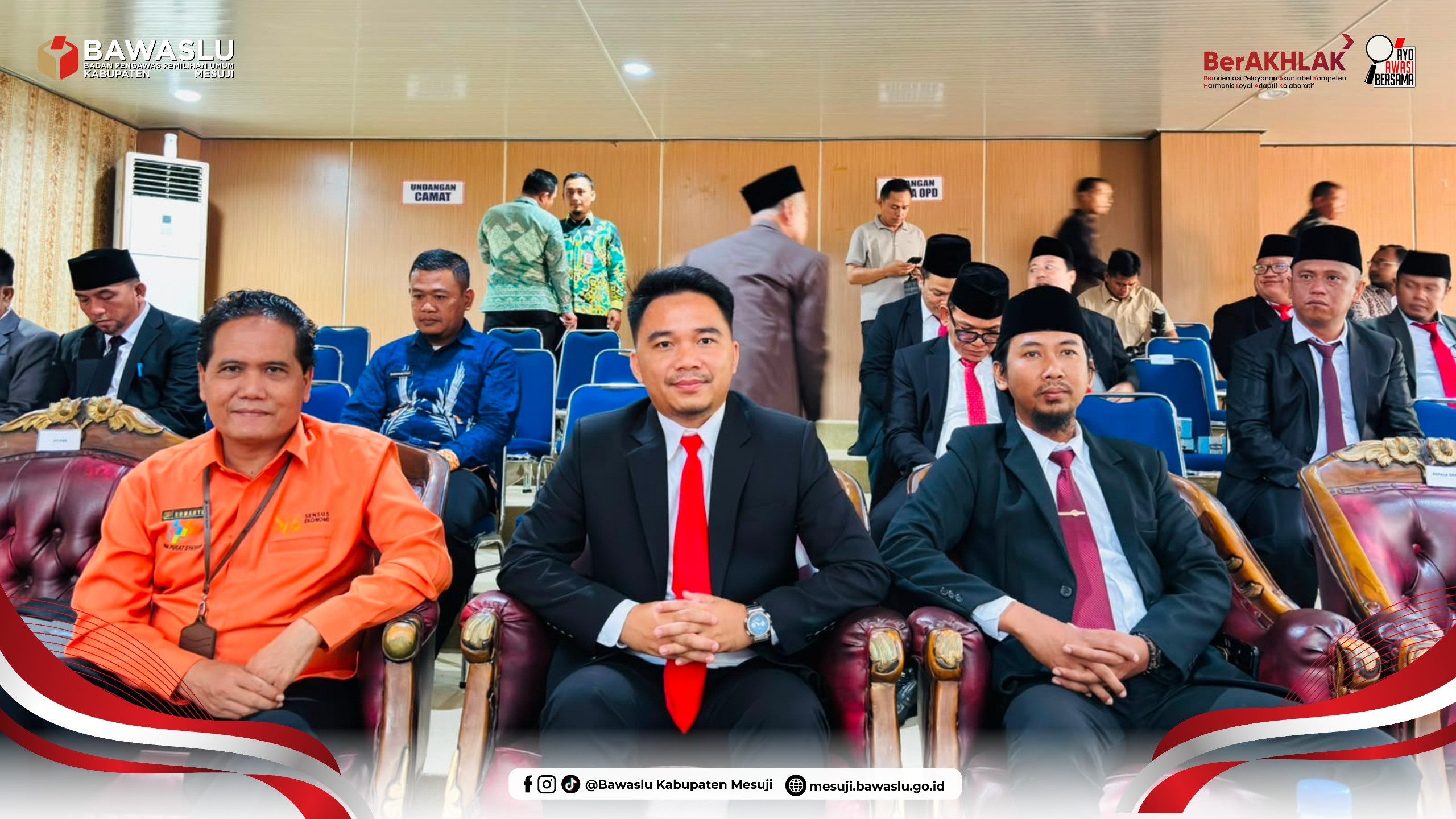 Bawaslu Mesuji Menjalin Sinergi Antar Lembaga