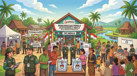 Pengawasan Tahapan Pemilu oleh Bawaslu Mesuji untuk Demokrasi Berkualitas