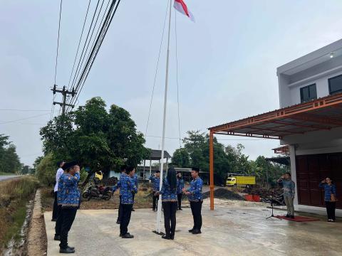 Bawaslu Mesuji Gelar Upacara Hari Kebangkitan Nasional