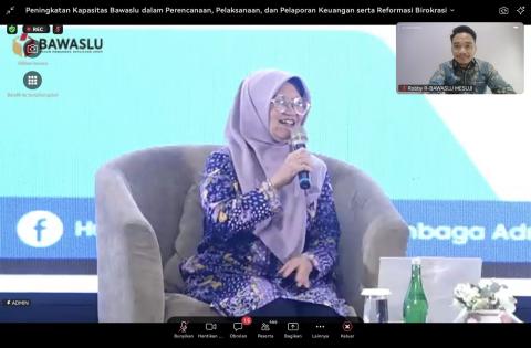 Peningkatan Kapasitas Bawaslu dalam Perencanaan, Pelaksanaan dan Pelaporan Keuangan serta Reformasi Birokrasi