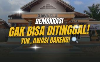 demokrasi nggak bisa ditinggal