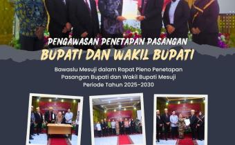 penetapan bupati dan wakil bupati mesuji