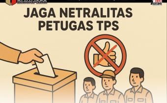 Petugas TPS Diminta Hindari Politik Praktis Demi Pemilu Berintegritas