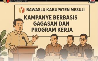 Dorong Politik Gagasan, Bawaslu Mesuji Ingatkan Peserta Pemilu