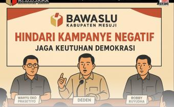 Bawaslu Mesuji Dorong Peserta Pemilu Hindari Kampanye Negatif