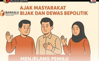 Cegah Perpecahan, Bawaslu Mesuji Ajak Masyarakat Bijak Berpolitik