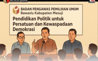Bawaslu Mesuji Dorong Pendidikan Politik yang Menghindari Polarisasi