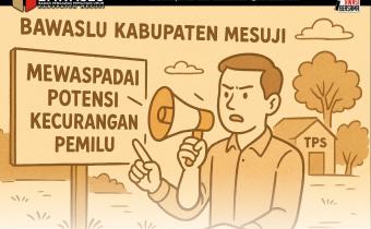 Bawaslu Mesuji Ingatkan Ancaman Kecurangan Saat Pemungutan Suara