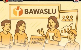 Bawaslu Mesuji Gandeng Komunitas dalam Edukasi Demokrasi
