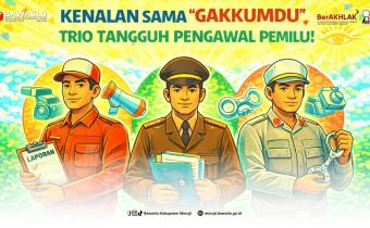 Mengenal Sentra Gakkumdu: Kolaborasi Tiga Lembaga Pengawal Keadilan Pemilu