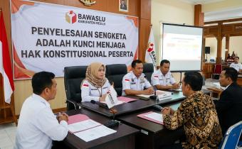 Penyelesaian Sengketa Adalah Kunci Menjaga Hak Konstitusional Peserta