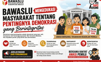 Bawaslu Mengedukasi Masyarakat tentang Pentingnya Demokrasi yang Berintegritas