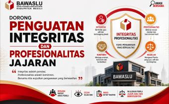 DORONG PENGUATAN INTEGRITAS DAN PROFESIONALITAS JAJARAN