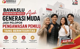 Bawaslu Kabupaten Mesuji Ajak Generasi Muda Jadi Pelopor Pengawasan Pemilu yang Berintegritas 