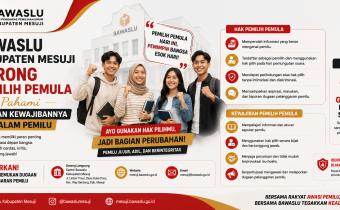 Bawaslu Kabupaten Mesuji Dorong Pemilih Pemula Pahami Hak dan Kewajibannya dalam Pemilu
