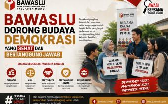 Bawaslu Dorong Budaya Demokrasi yang Sehat dan Bertanggung Jawab