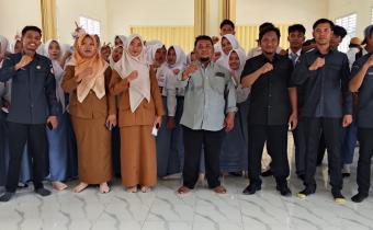 Bawaslu Mesuji Sosialisasikan Pengawasan Partisipatif kepada Pemilih Pemula